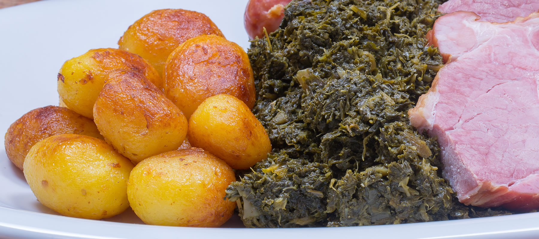Einmal Grünkohl mit "süßen Kartoffeln" bitte...